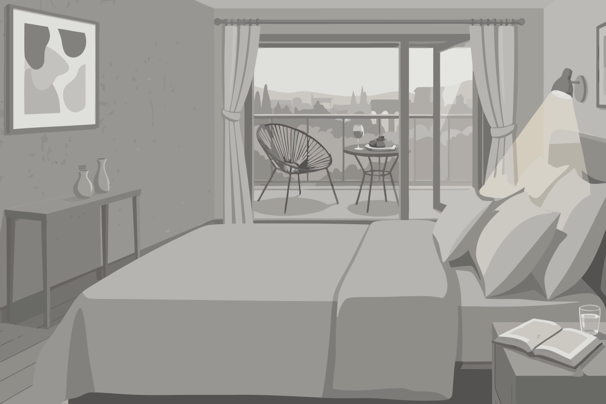 Bungalow de un dormitorio